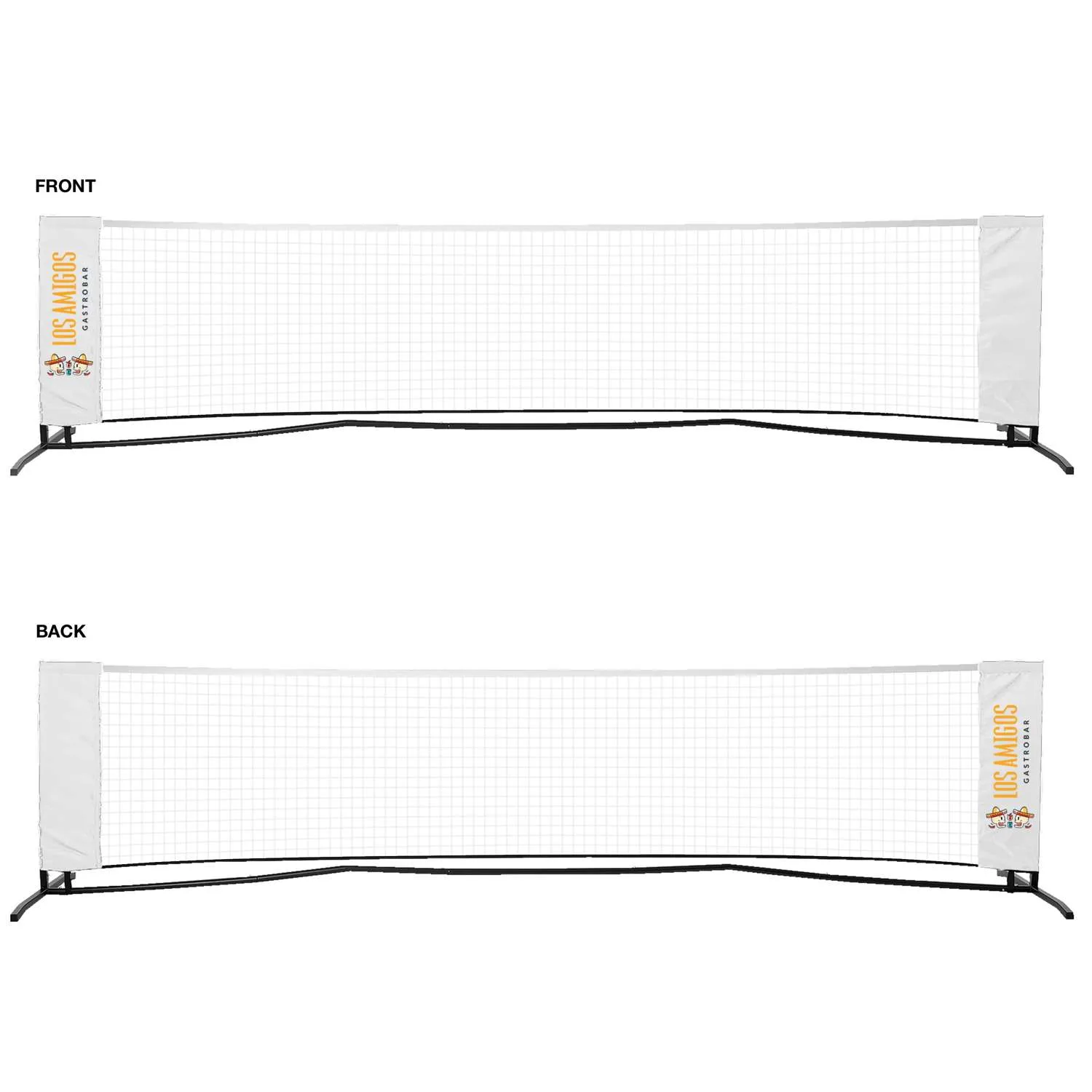 Pickleball Set, Imprinted Net & Single-Sided Paddles view 3