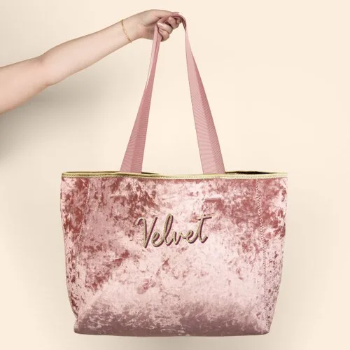 Antique Rose Pink Logo Lifestyle