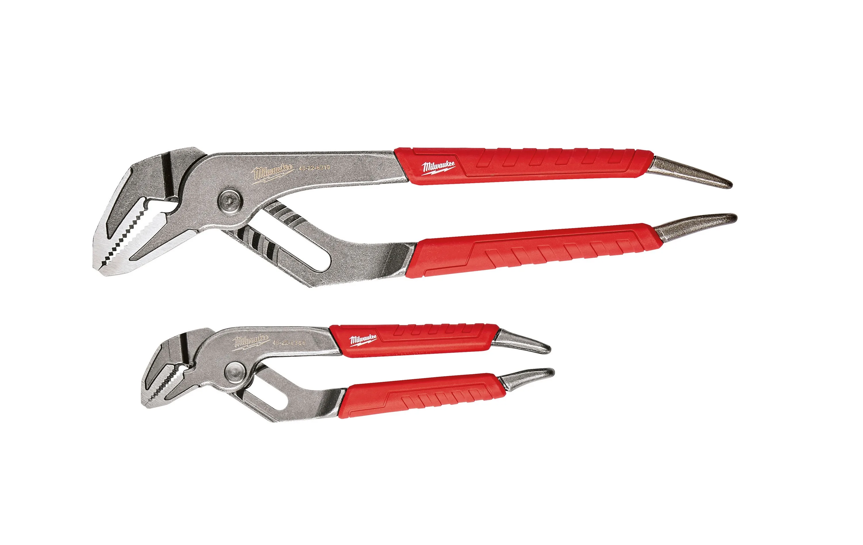 Milwaukee 6" & 10" Straight Jaw Pliers Set