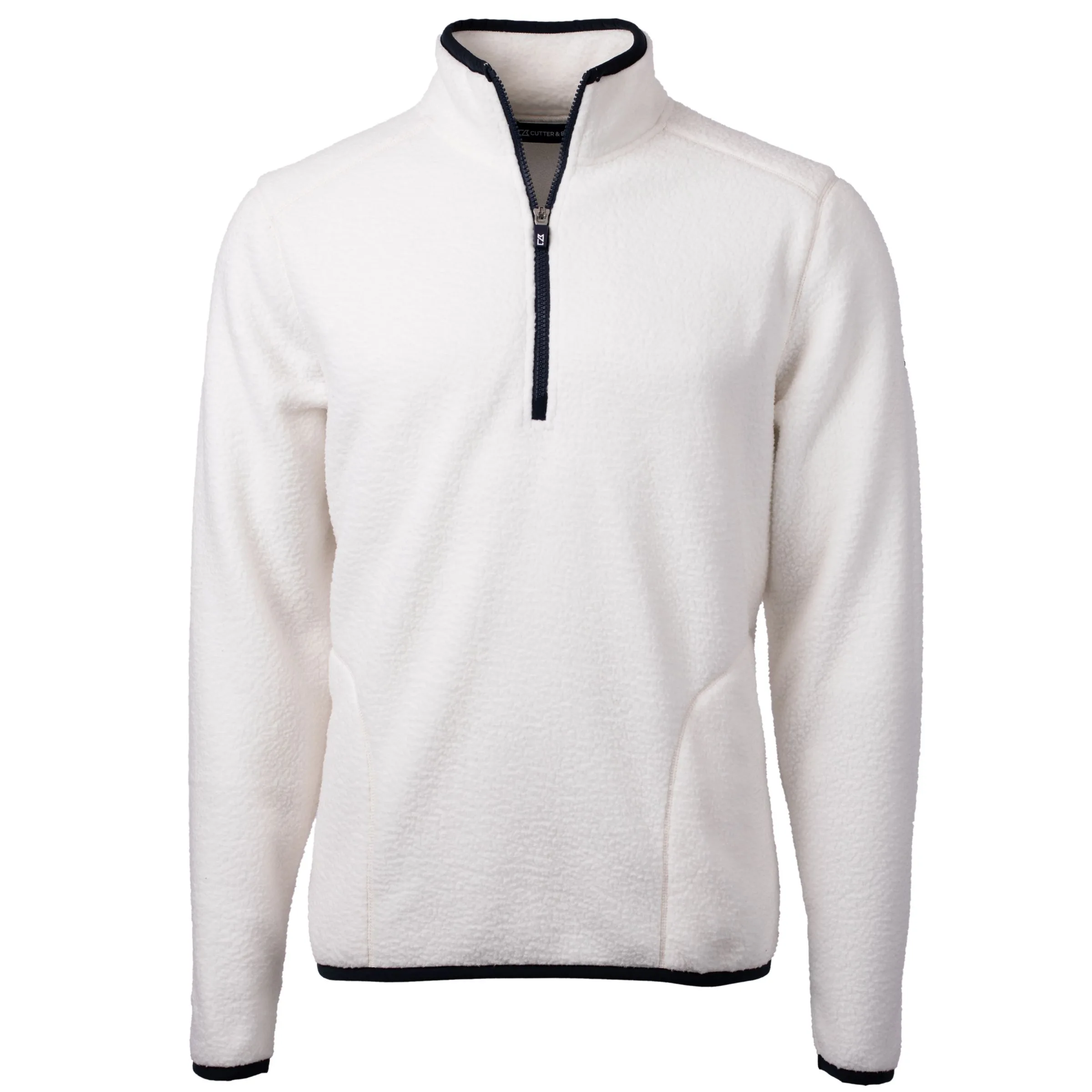 Cutter & Buck Cascade Eco Sherpa Fleece Mens Quarter Zip Jacket view 4