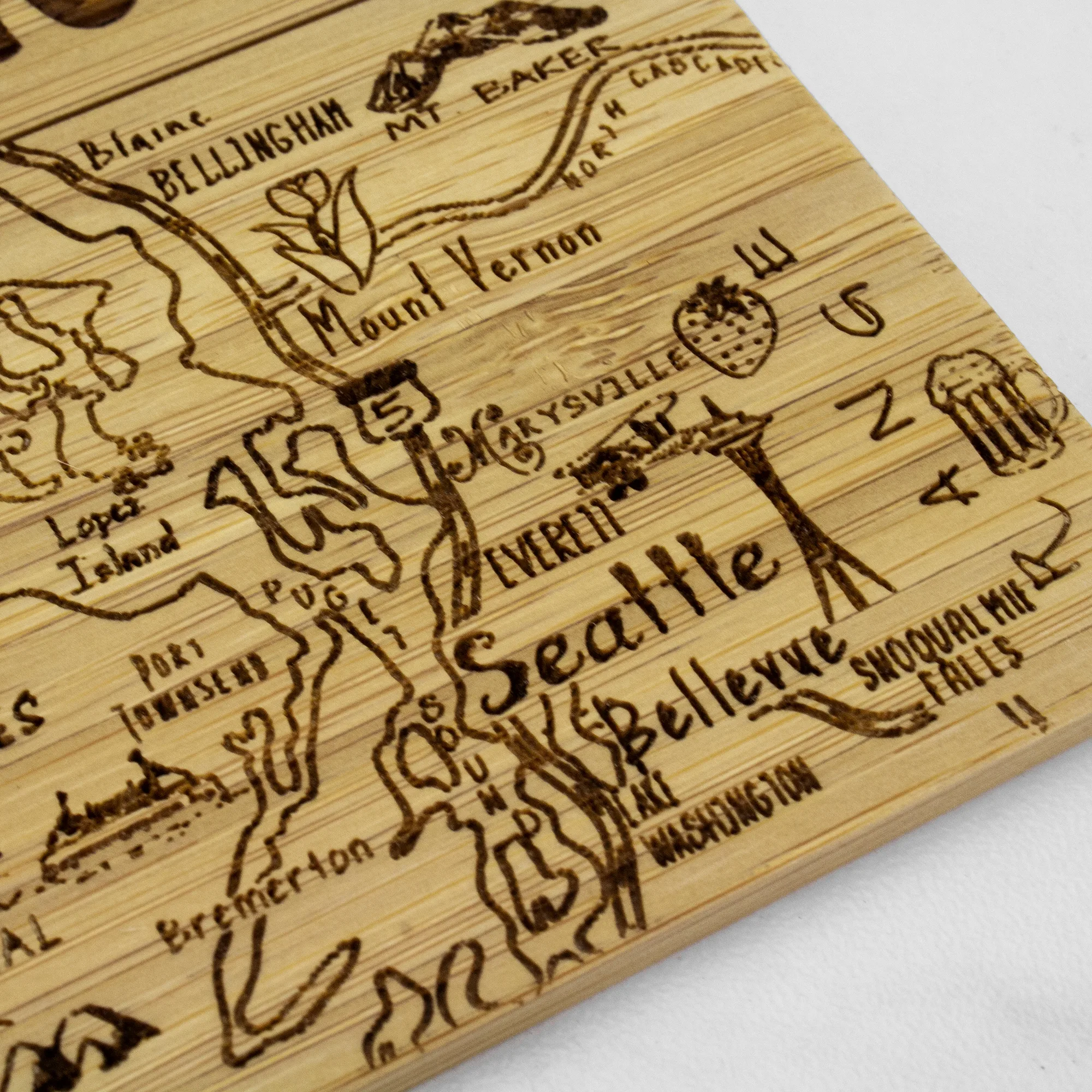 Washington Puzzle Coaster Set view 5
