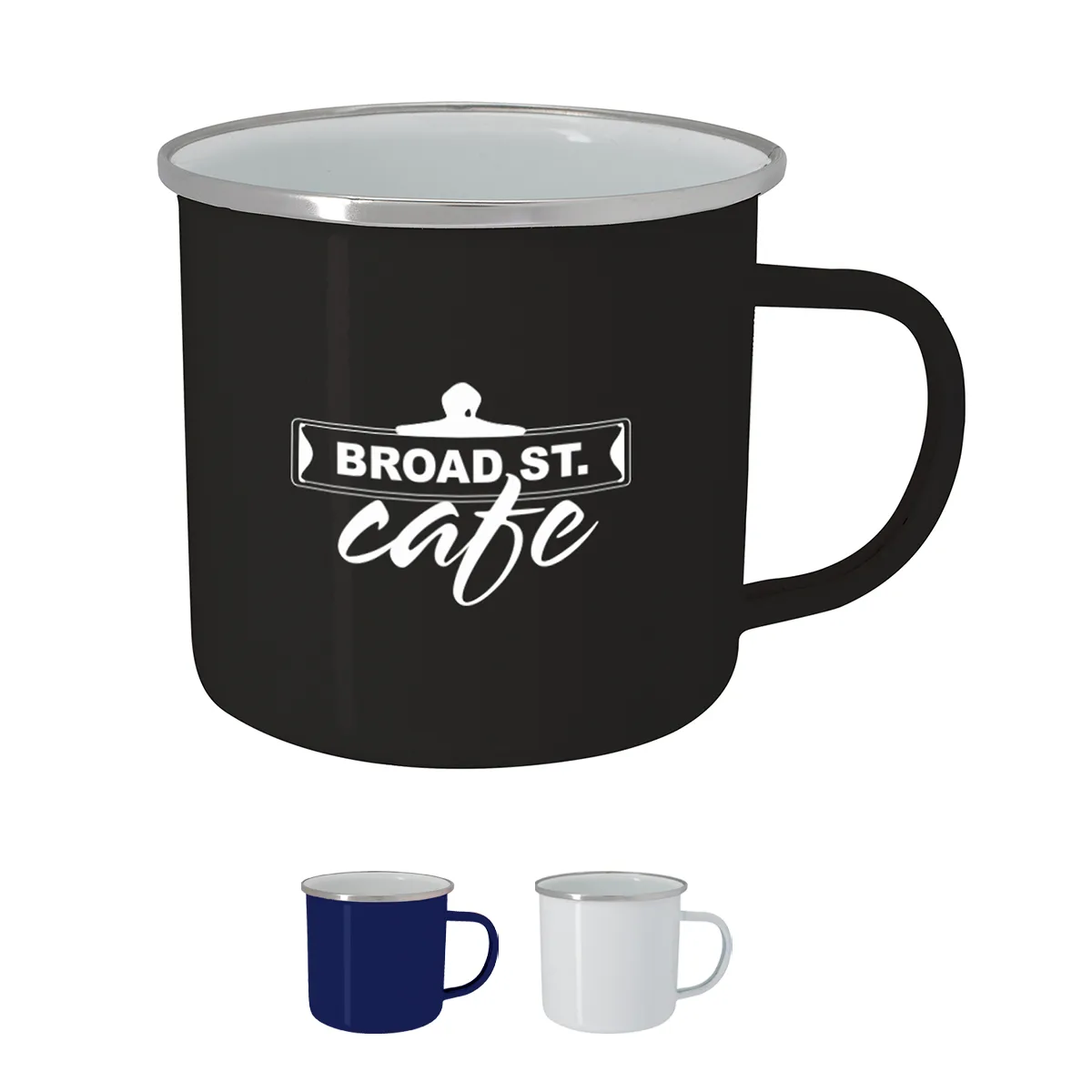 16 Oz. Enamel Campfire Mug
