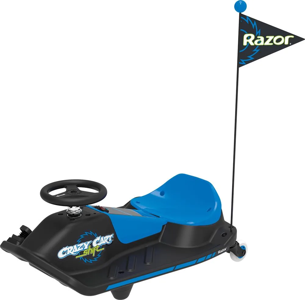 Razor USA Crazy Cart Shift - Blue/Black (Bb)