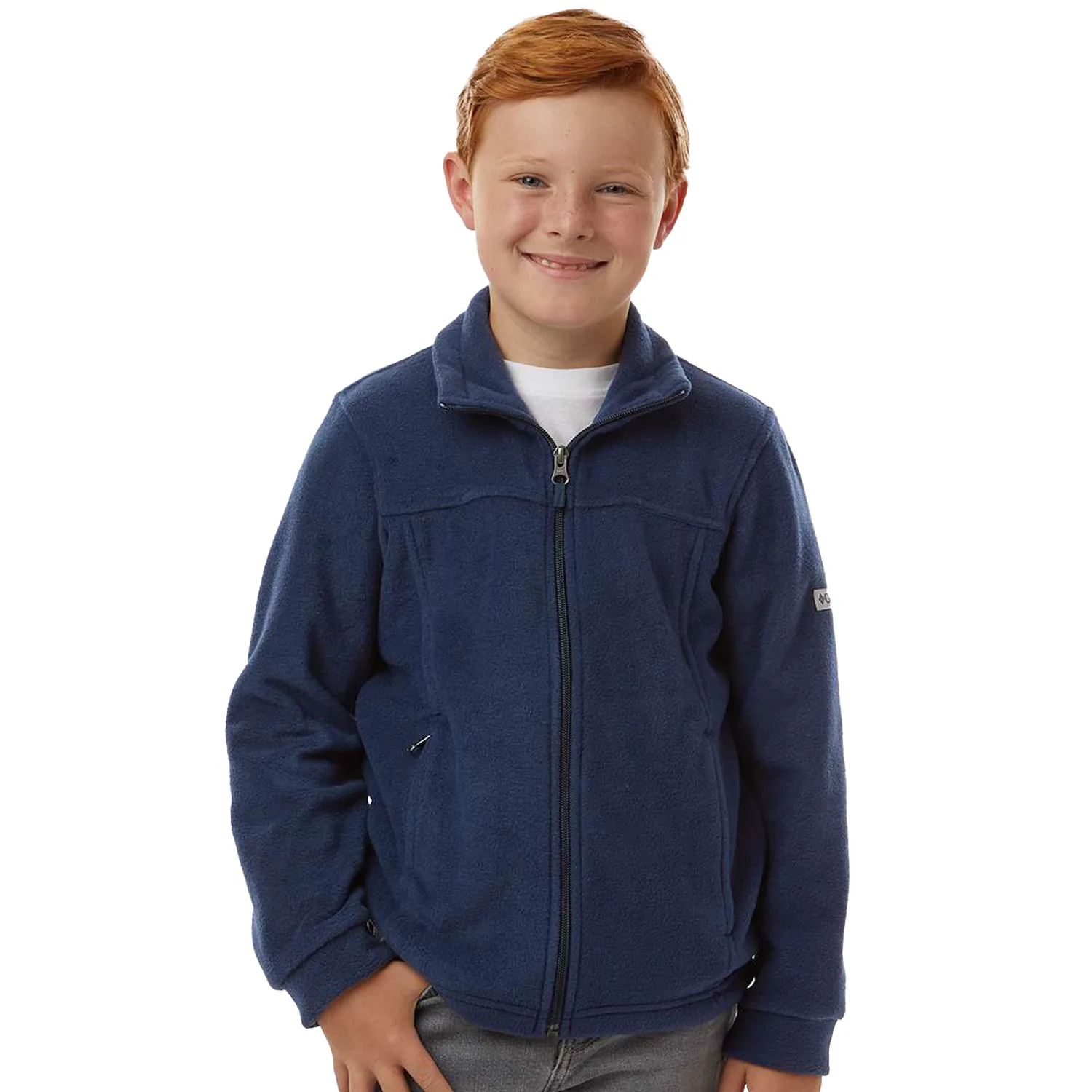 Columbia Youth Fleece Full-Zip Jacket view 6