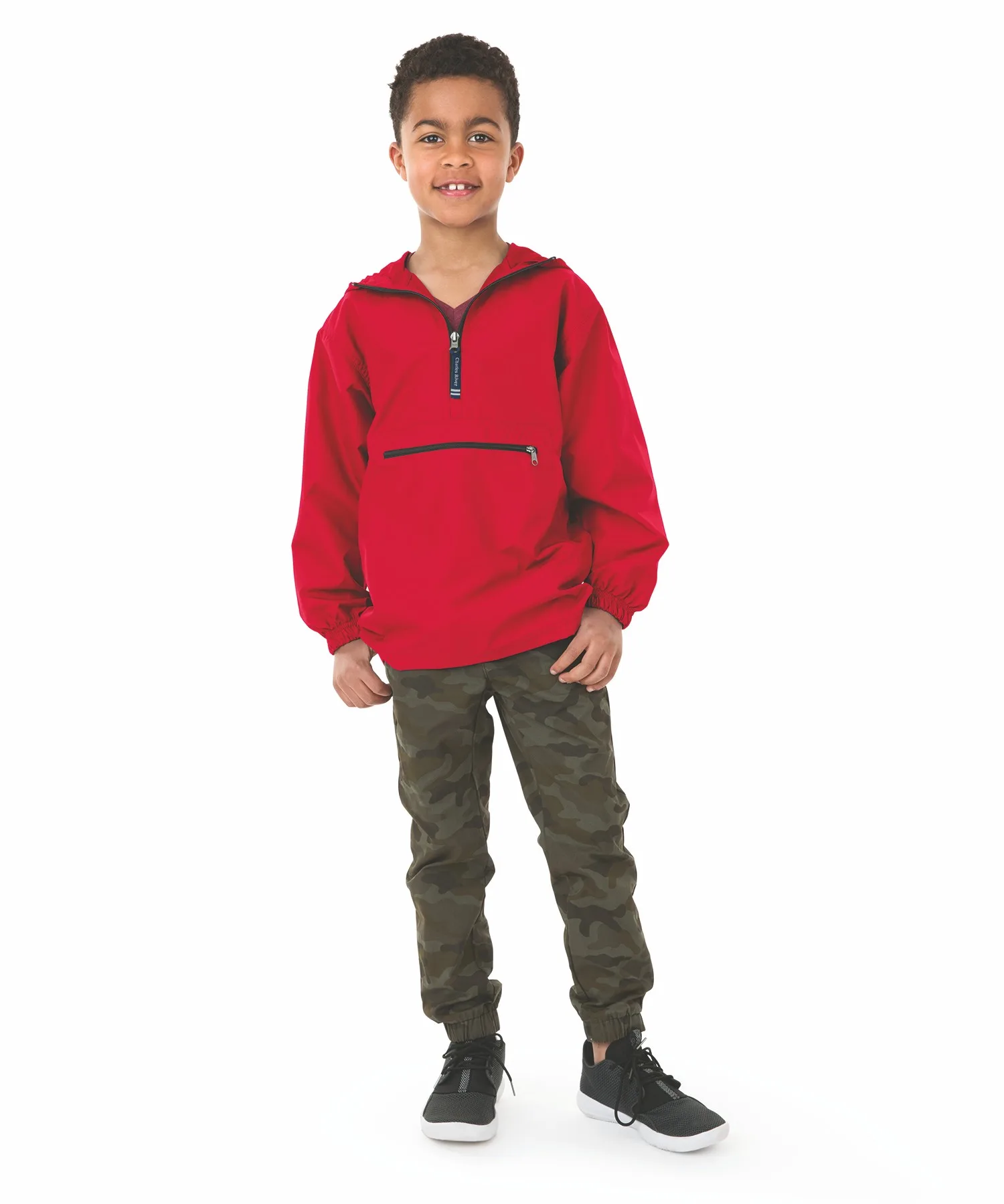 Youth Pack-N-Go Pullover Jacket view 6