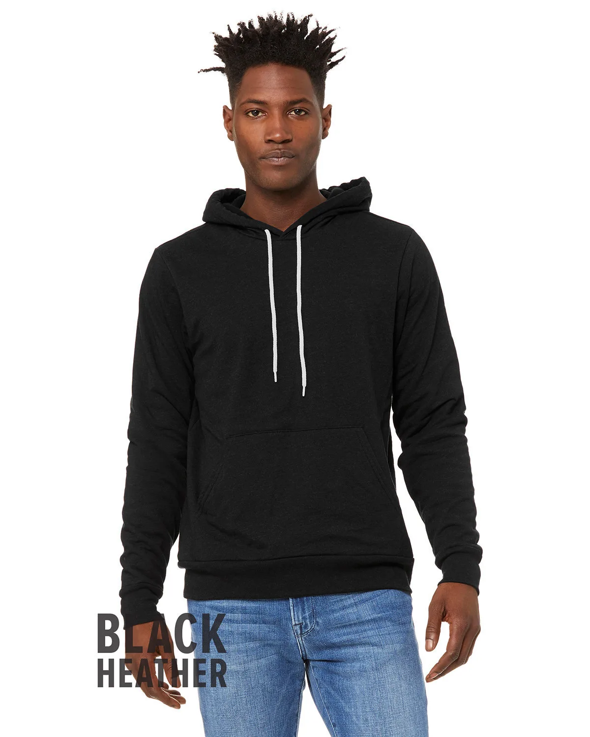 BELLA+CANVAS Unisex Sponge Fleece Pullover Hoodie view 7