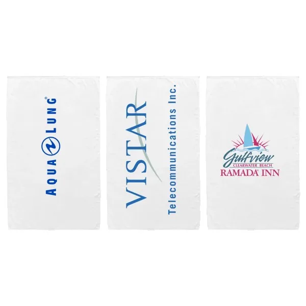 Luxury Beach Towel (White)