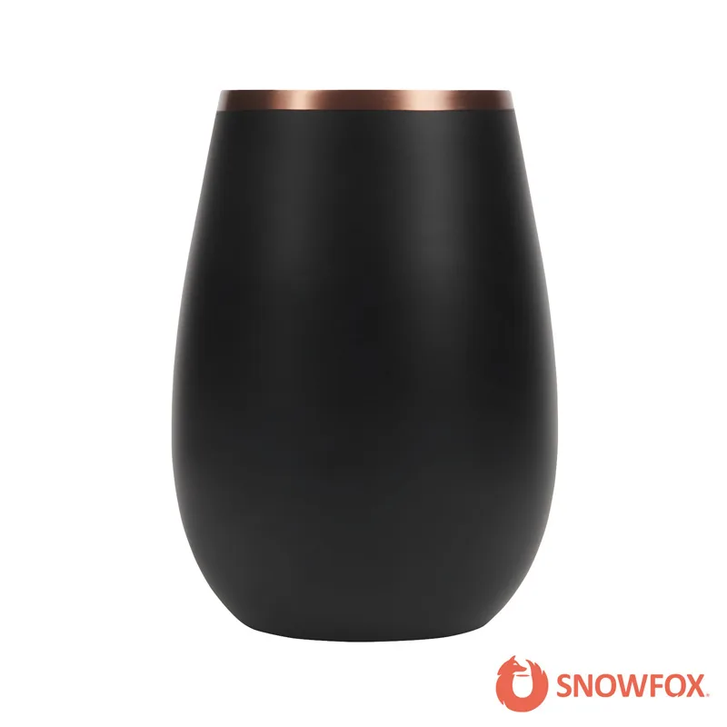 Snowfox 8 oz. Vacuum Insulated Sauvignon Blanc Wine Glass view 2