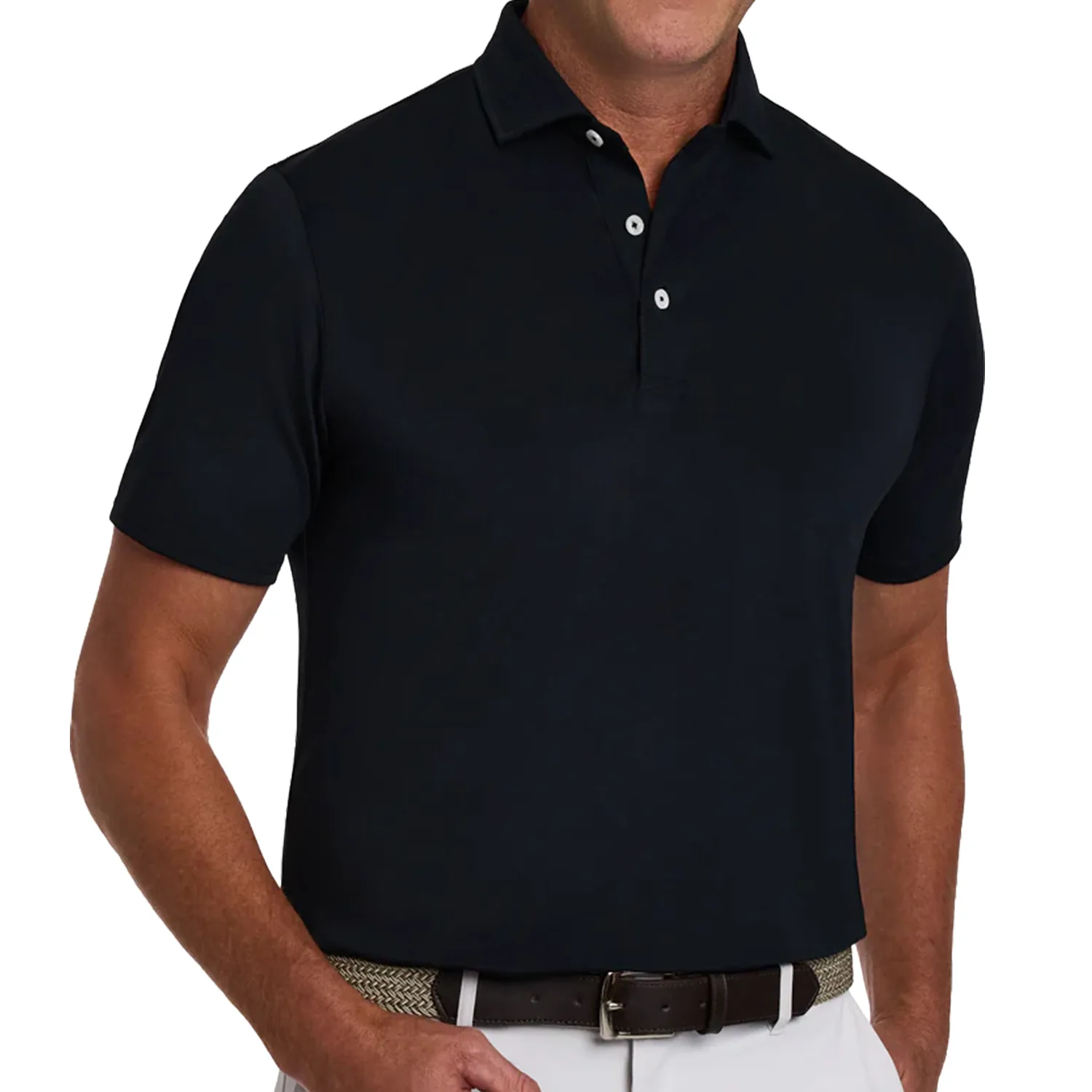 Holderness & Bourne® The Macdonald Men's UPF 50+ Polo Shirt view 2
