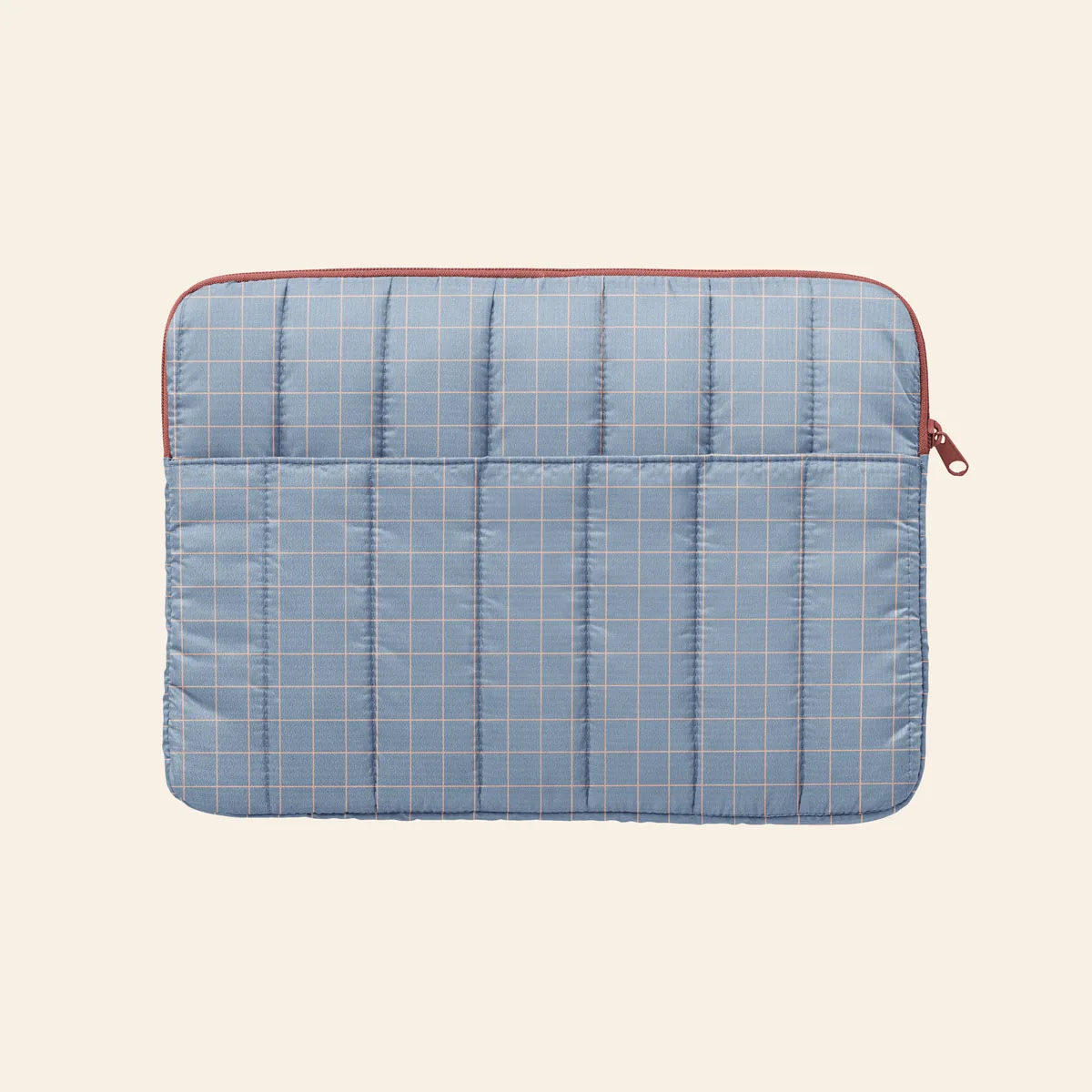 13" Zippered Pocket Laptop Sleeve (Puff Puff) view 2