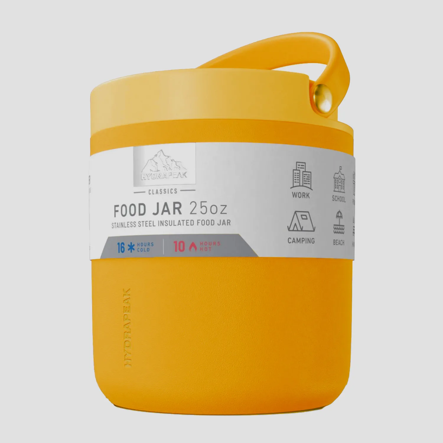 25 oz Hydrapeak® Stainless Steel Insulated Thermos Food Jar view 2
