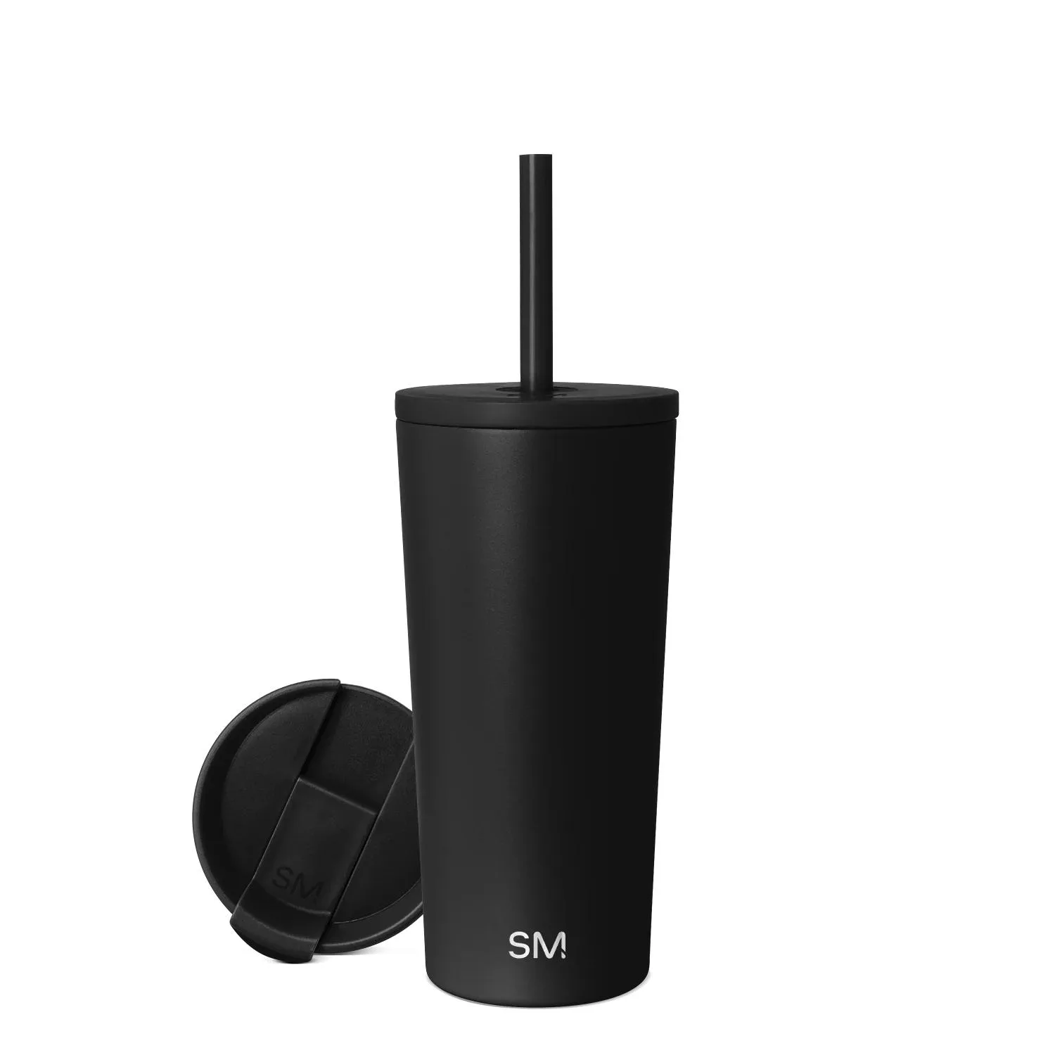 20 oz Simple Modern® Stainless Steel Double-Walled Insulated Classic Tumbler w/ Straw Lid view 2