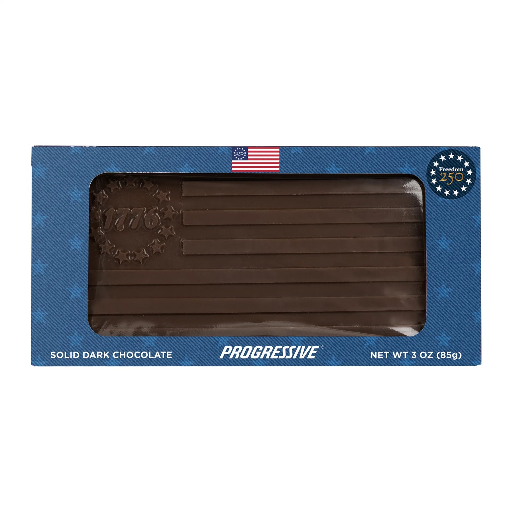 Freedom250- 3oz 1776 Flag Chocolate Bar