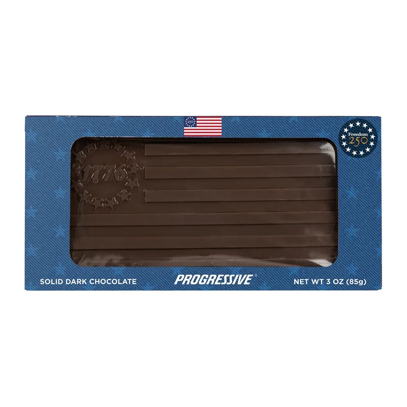 Freedom250- 3oz 1776 Flag Chocolate Bar