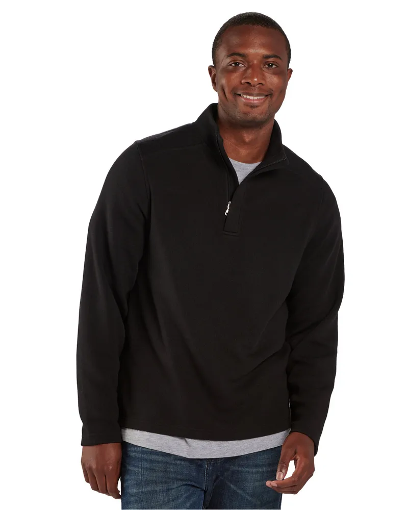 BOXERCRAFT Men's Sullivan Sweater Fleece Quarter-Zip Pullover