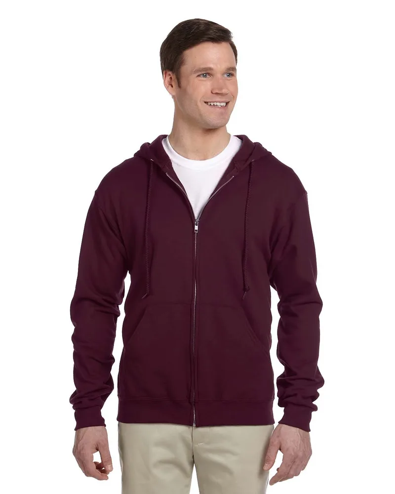 Jerzees Adult NuBlend® Fleece Full-Zip Hooded Sweatshirt view 7