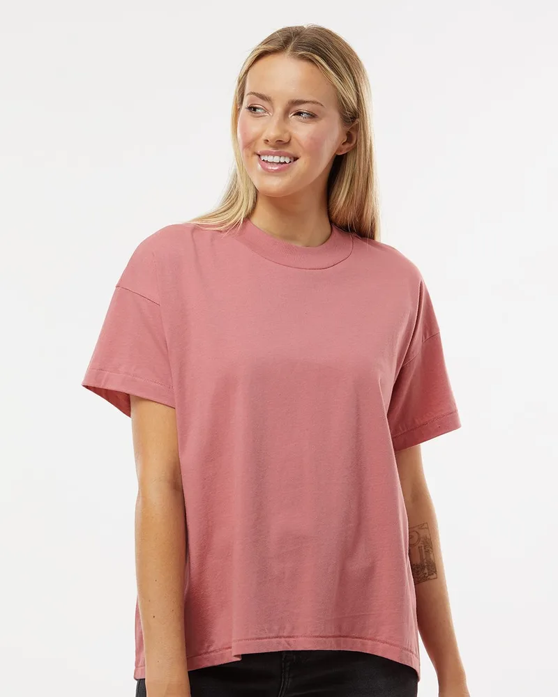 LAT® Women's Hi-Lo T-Shirt view 2