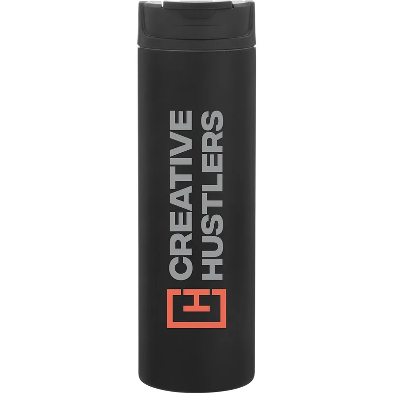 20.9 oz h2go Gauge Travel Tumbler (Matte Black)