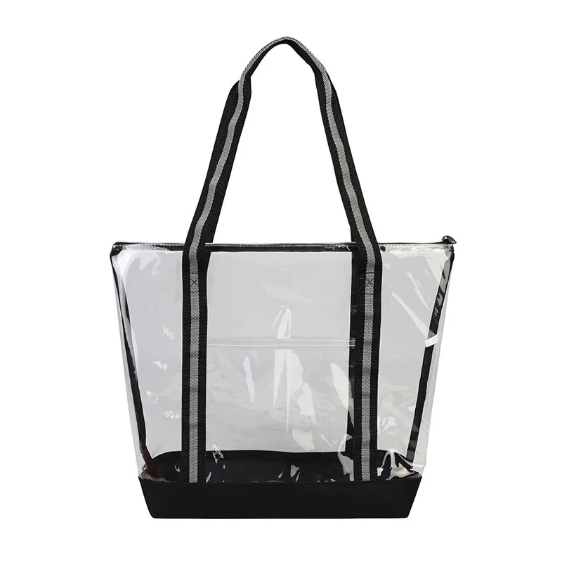 Capitola Clear TPU Zippered Tote view 2