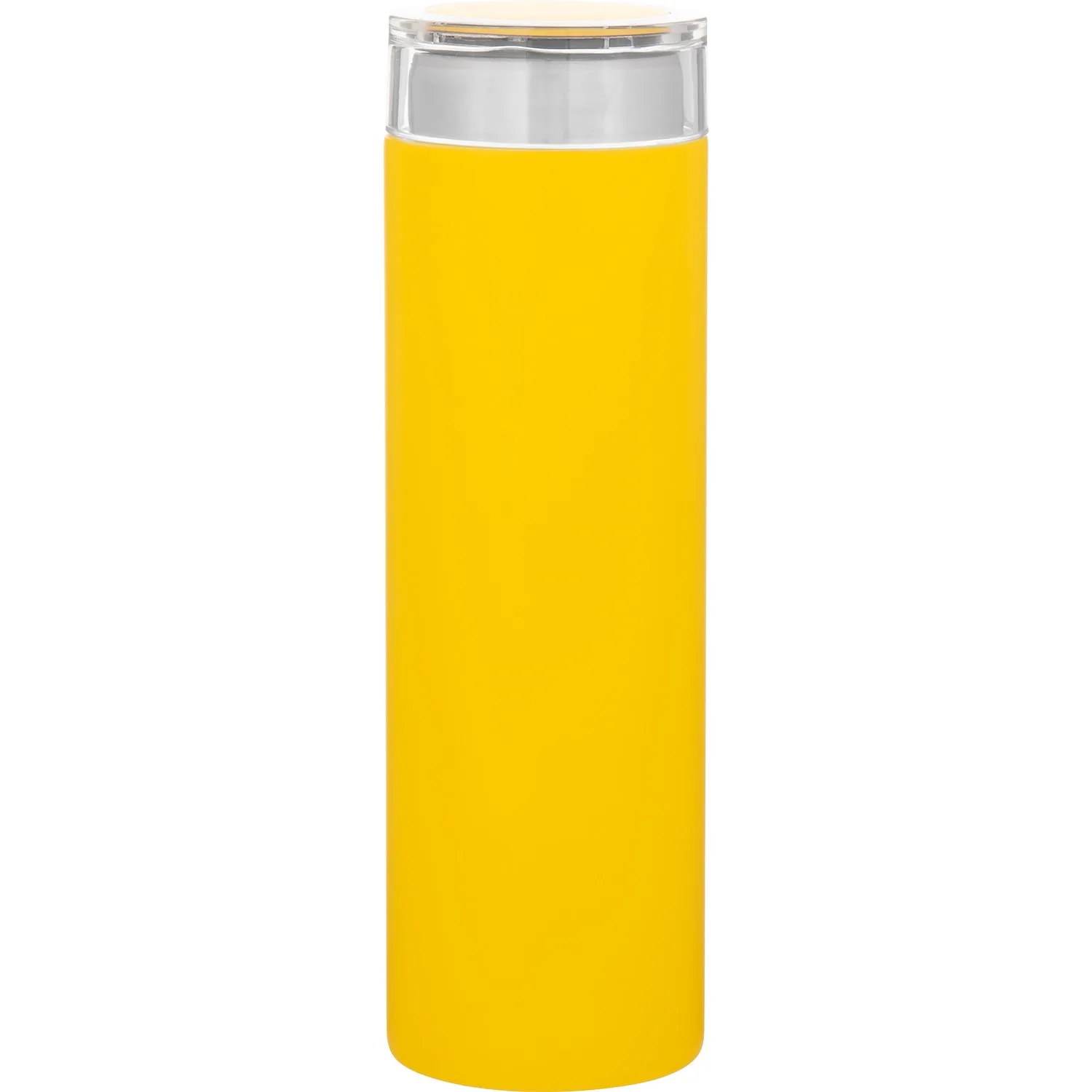 16.9 oz h2go Rocket Water Bottle (Matte Lemon) view 2