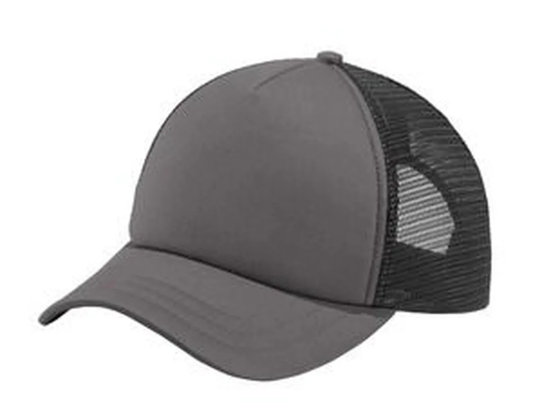 Port Authority ® 5-Panel Twill Foam Trucker Cap.