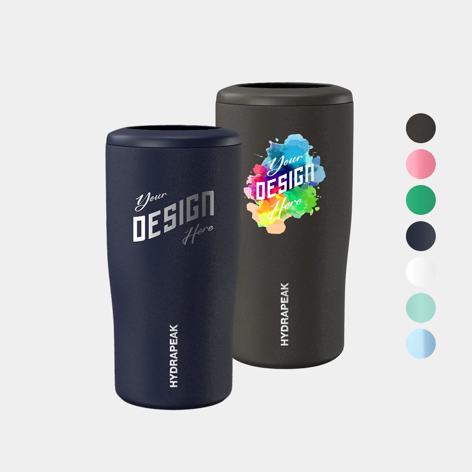 12 oz Hydrapeak® Stainless Steel Insulated 4-In-1 Can Cooler Tumbler