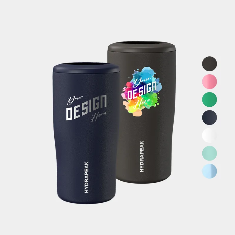 12 oz Hydrapeak® Stainless Steel Insulated 4-In-1 Can Cooler Tumbler