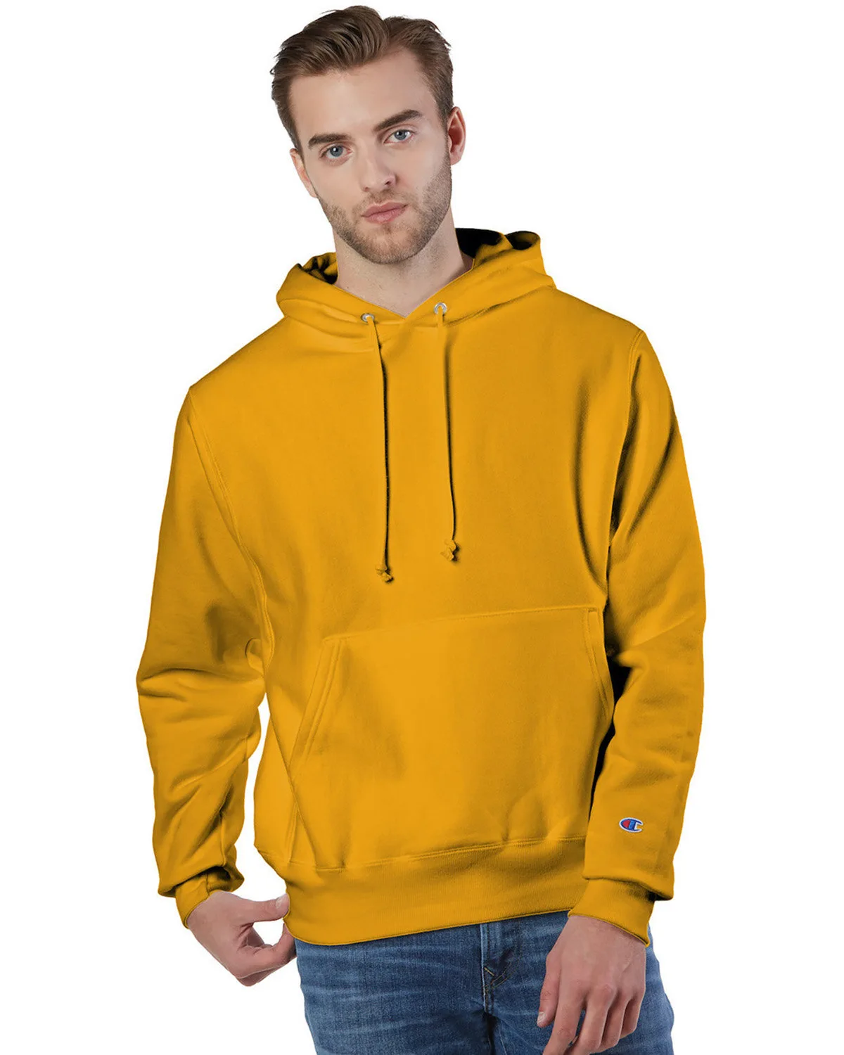 Champion Reverse Weave® Pullover Hooded Sweatshirt view 4