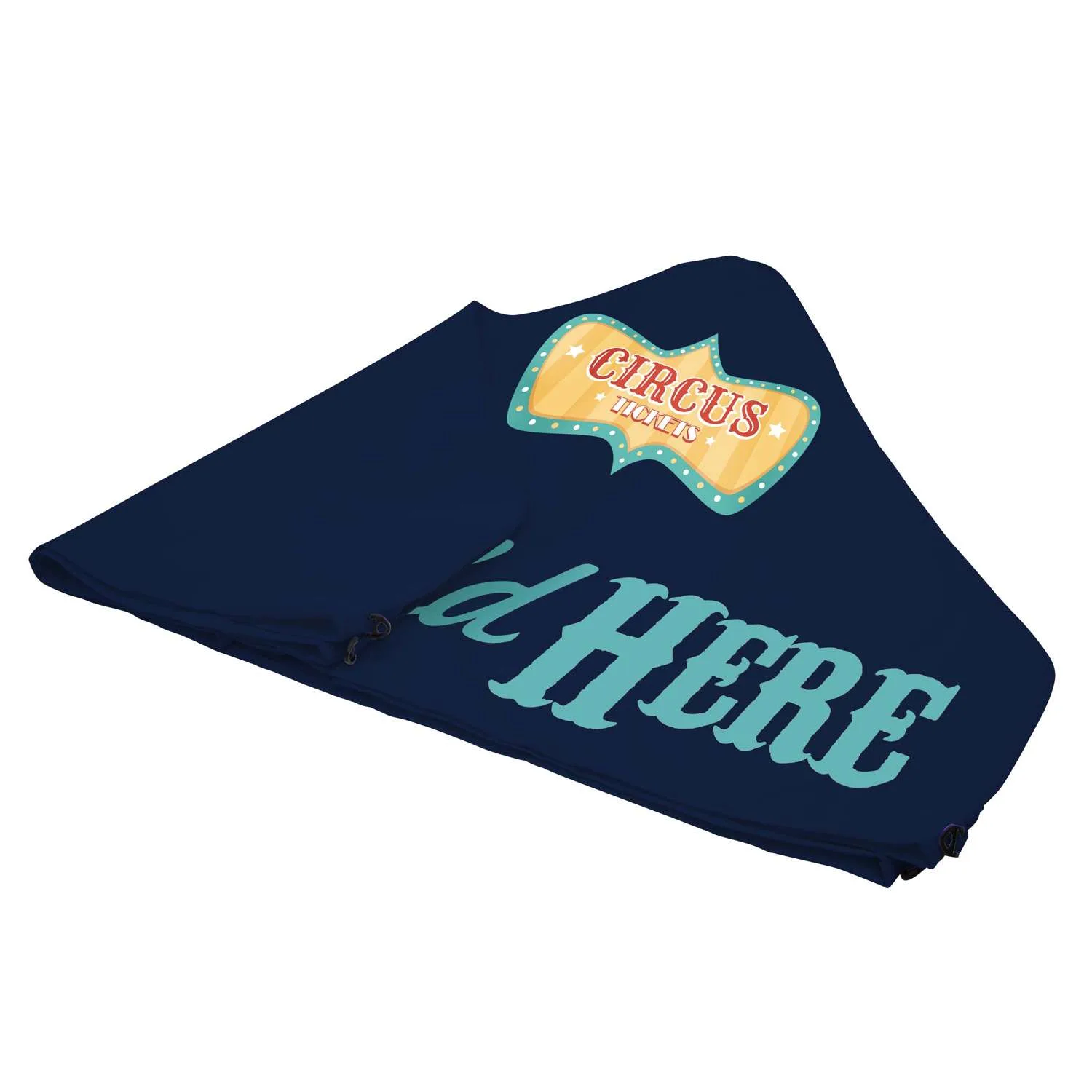 5' Tent Canopy (Full-Color Imprint, 2 Locations) view 4