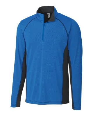 Clique Ice Pique Colorblock Mens Half Zip Tech Pullover view 5