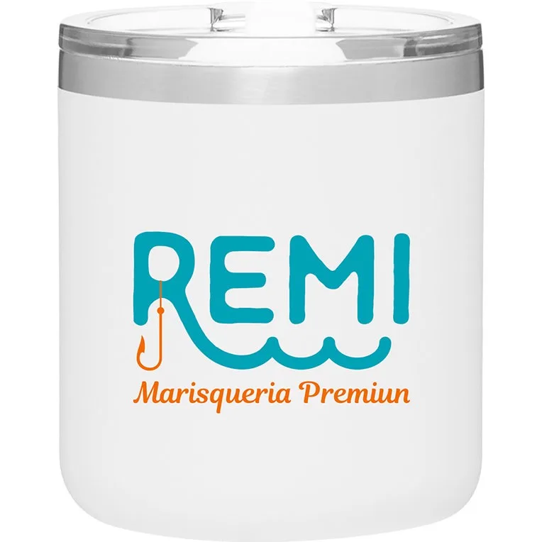 12 oz Spark Travel Tumbler (Matte White)