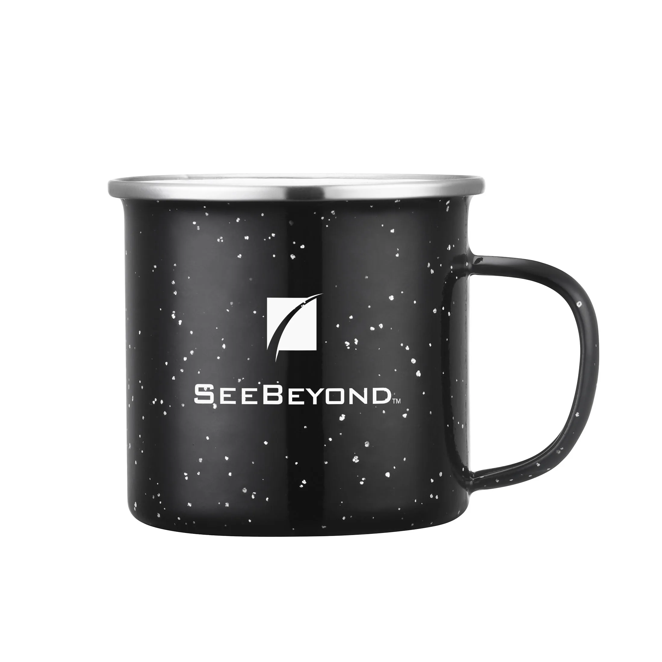 Wren Enamel Mug w/SS Rim - 16oz