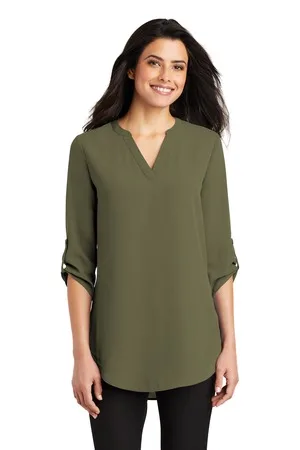 Port Authority® Women's 3/4-Sleeve Tunic Blouse. view 7