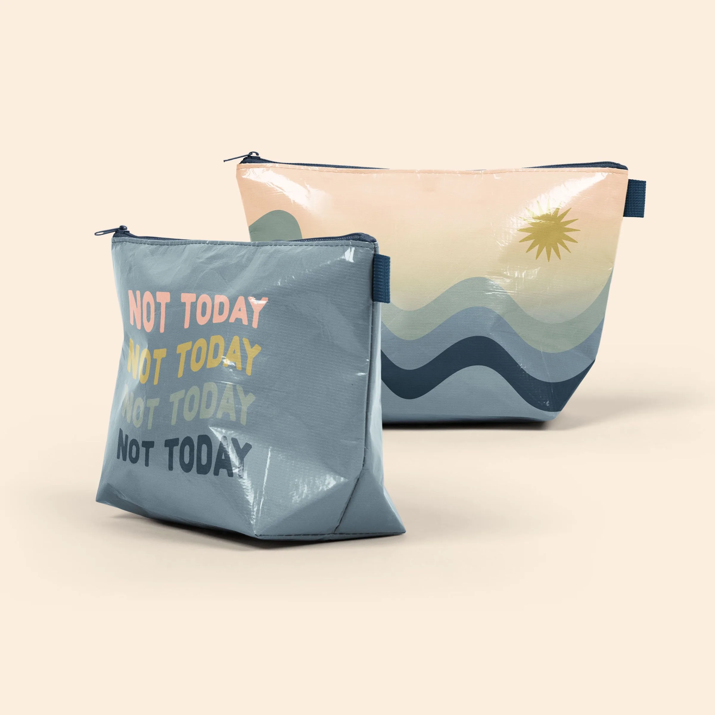 Laminated Non-Woven Rpet Tweedle Dum Pouch view 6
