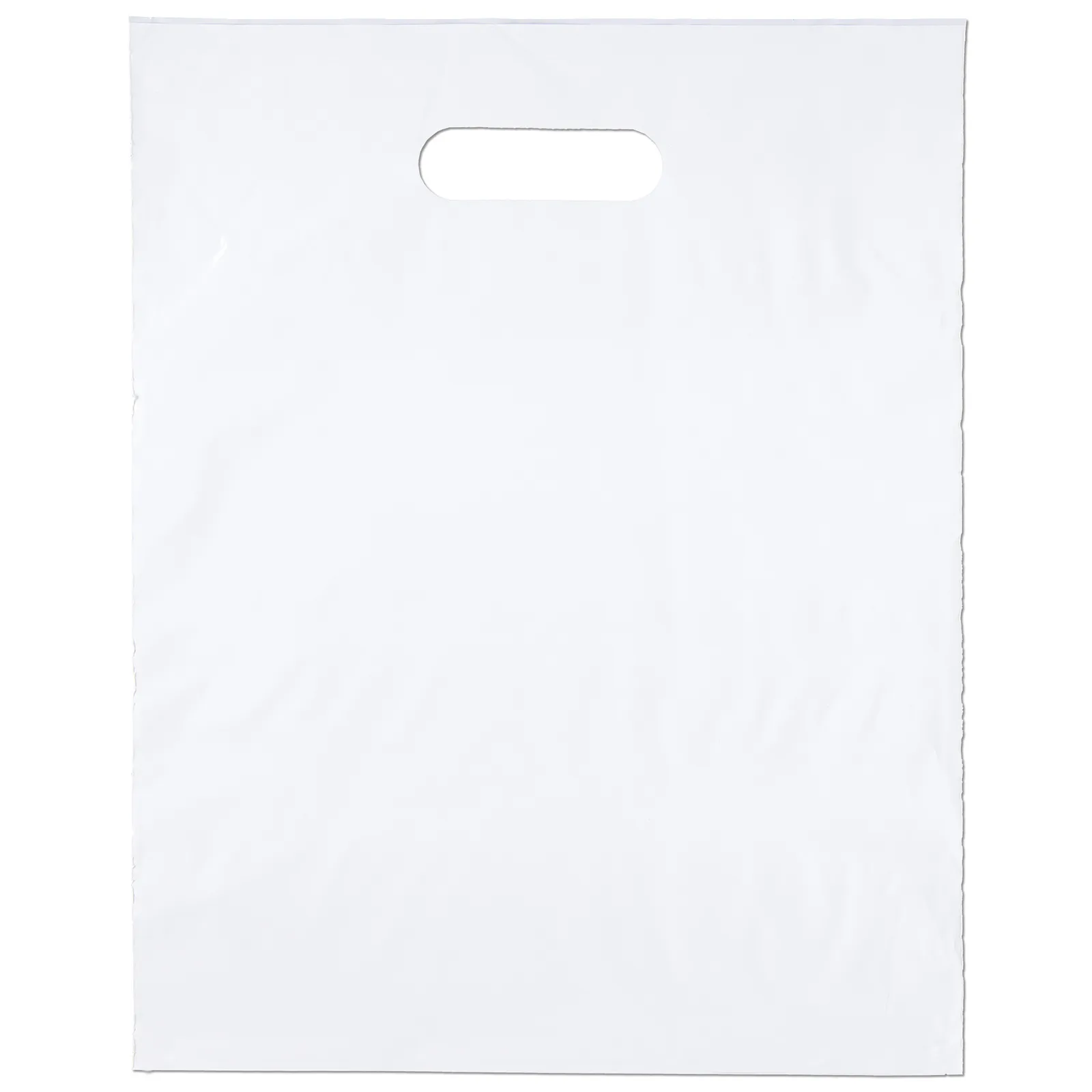 Oxo-Biodegradable Die Cut Bag - Digital Full Color (12" x 15") view 2