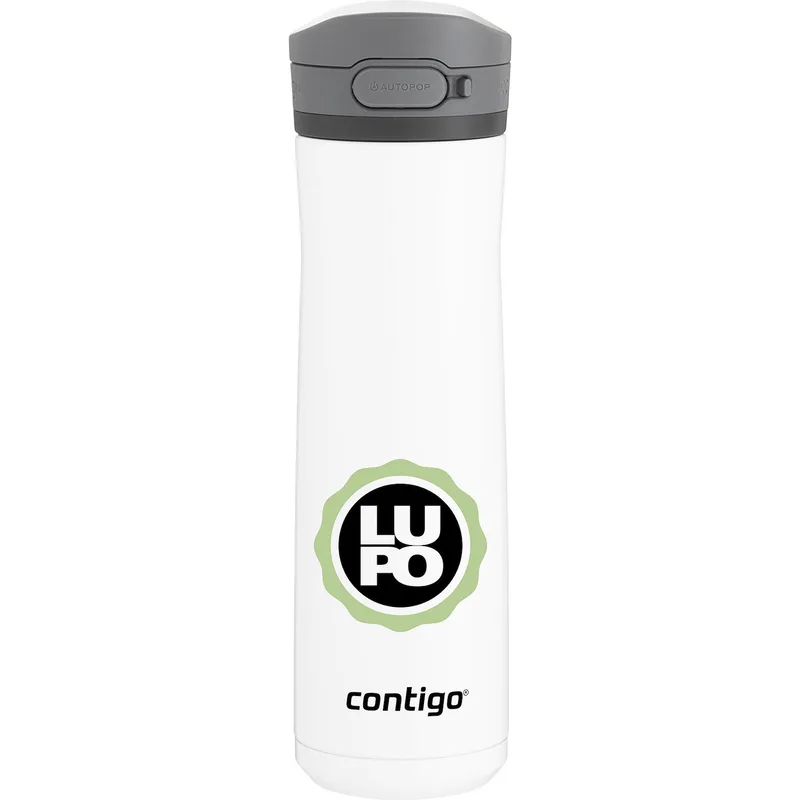 24 oz Contigo Jackson Chill 2.0 Water Bottle (White)