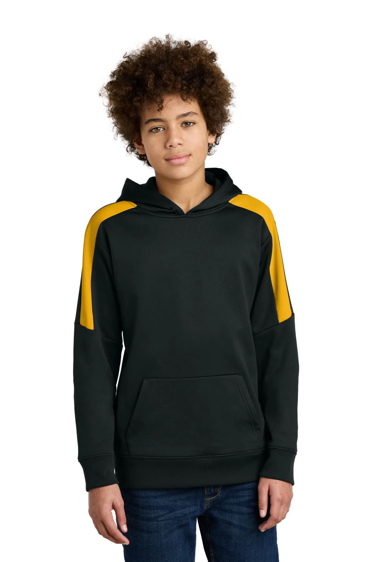 Sport-Tek® Youth Sport-Wick® Fleece United Pullover Hoodie