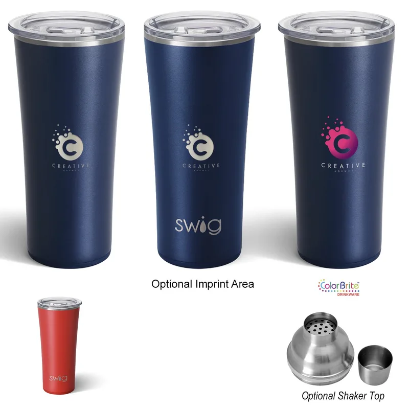 22 Oz. Swig Life Stainless Steel Tumbler view 2