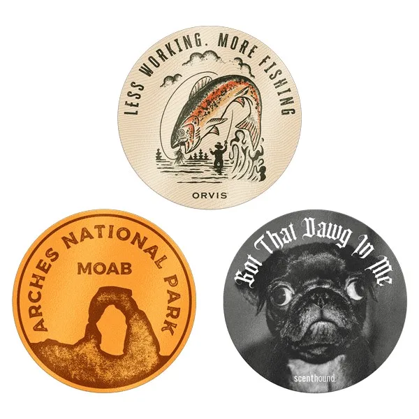 Tag Buddy 6" Circular All-Purpose Sticker