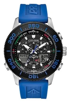 Citizen® Men's Promaster Sea Eco-Drive® Blue Poly Strap Watch