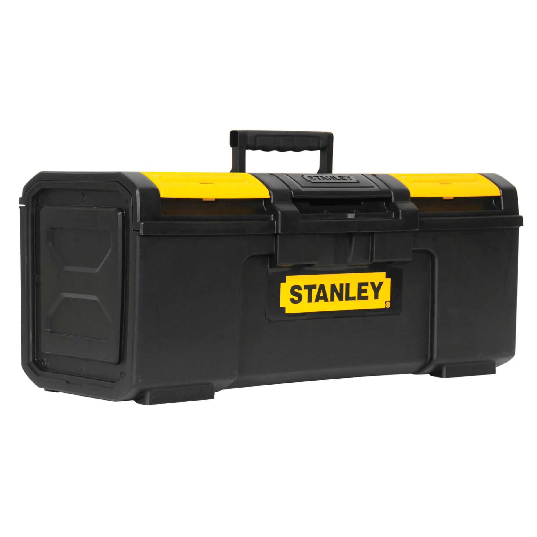 Stanley 24" One Touch Plastic Latch Tool Box