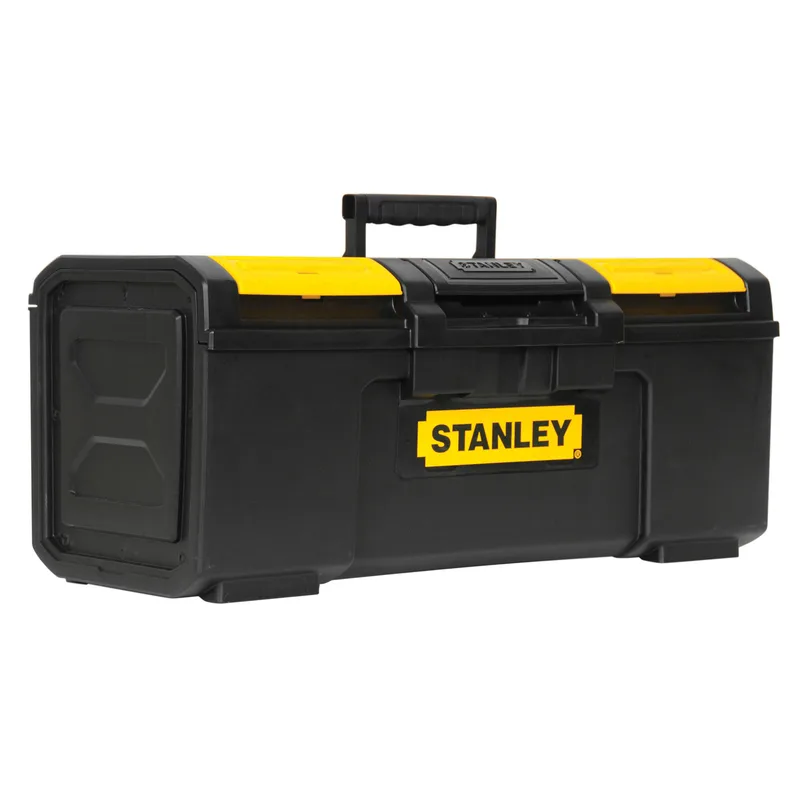 Stanley 24" One Touch Plastic Latch Tool Box