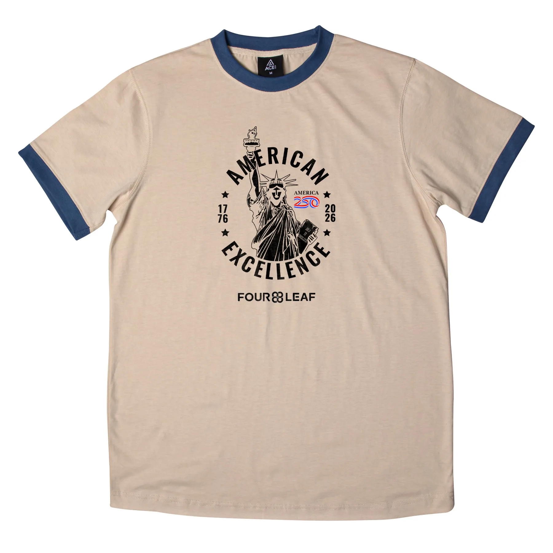 America 250 ACE Ringer Tee view 4