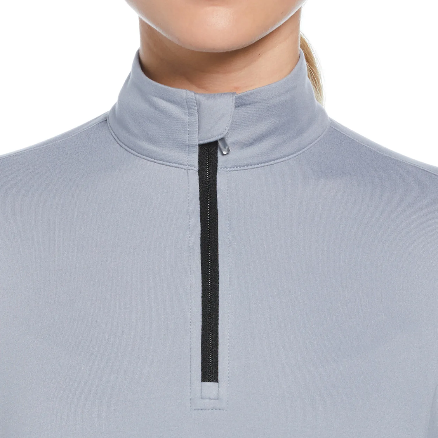 Callaway® Wind & Water Resistant UPF 50+ Women's 1/4-Zip Pullover with Custom Logo view 4