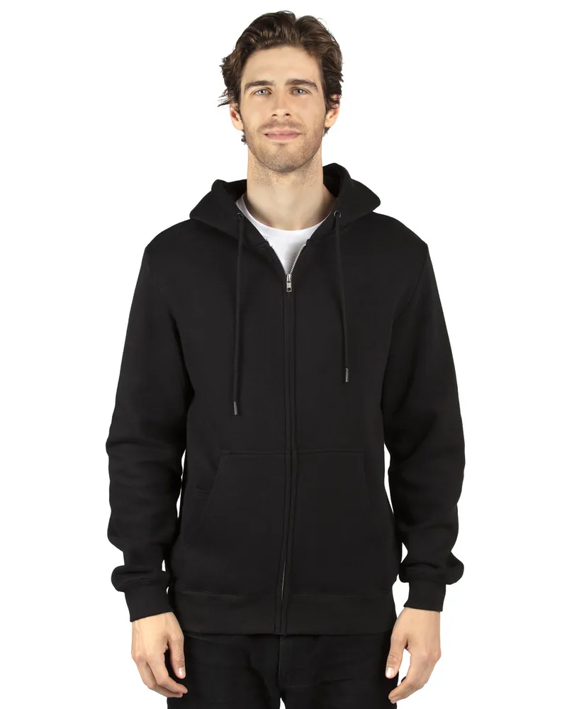 THREADFAST Unisex Ultimate Fleece Full-Zip Hooded Sweatshirt view 2