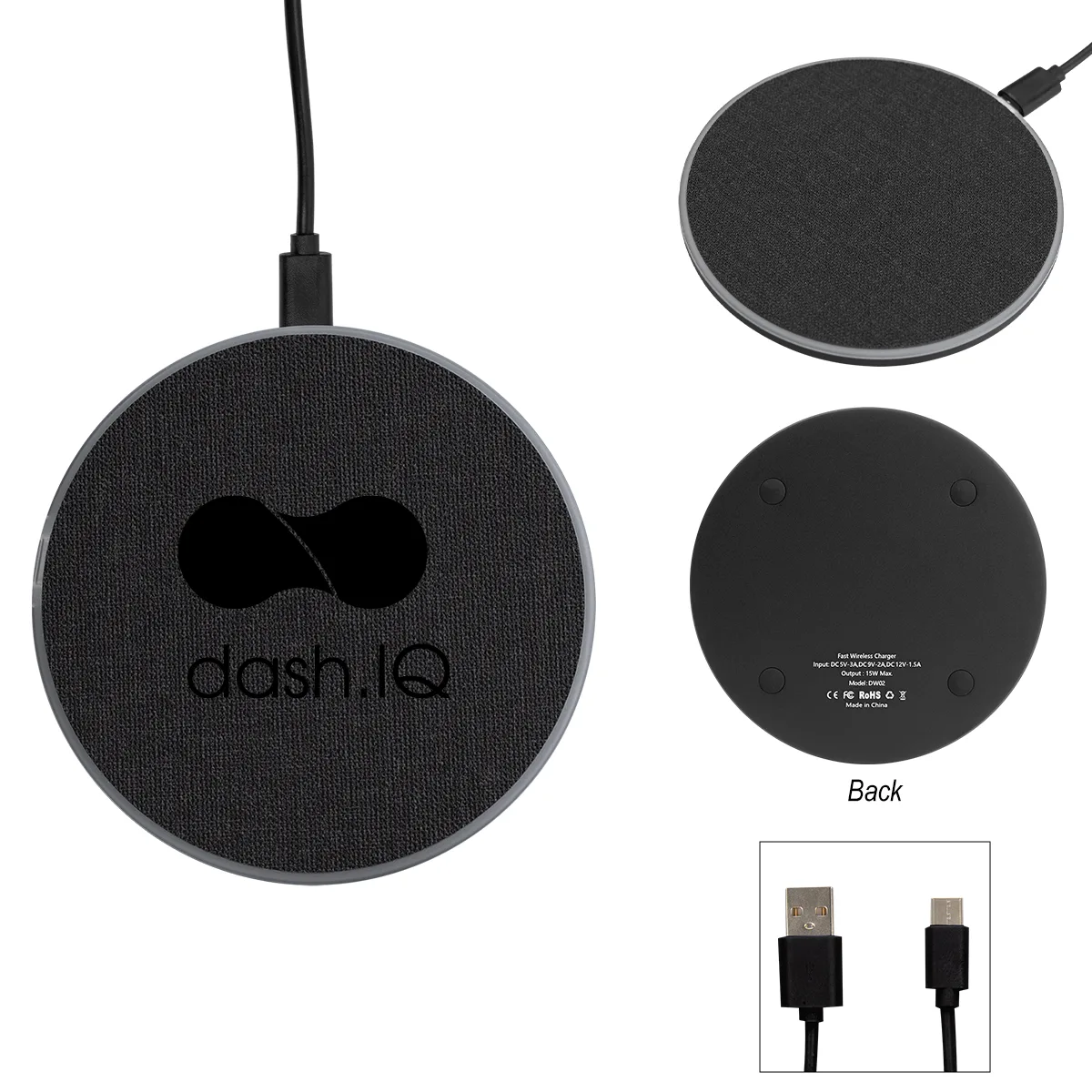 15w Fast Charging Wireless Charging Pad view 2