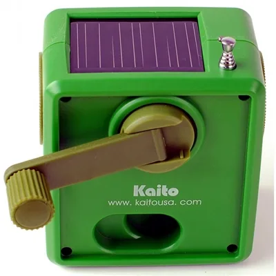 Kaito Mini Hand Crank AM/FM Weather Radio view 2