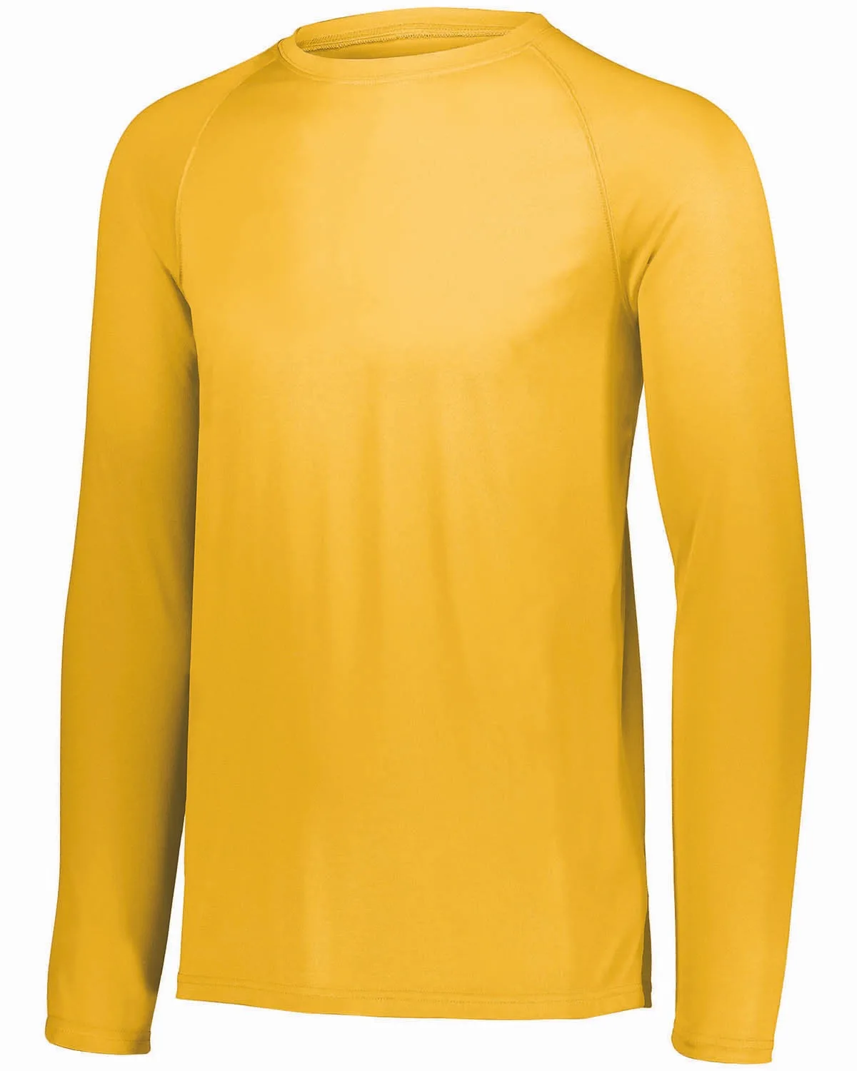 Augusta Adult Attain Wicking Long-Sleeve T-Shirt view 5