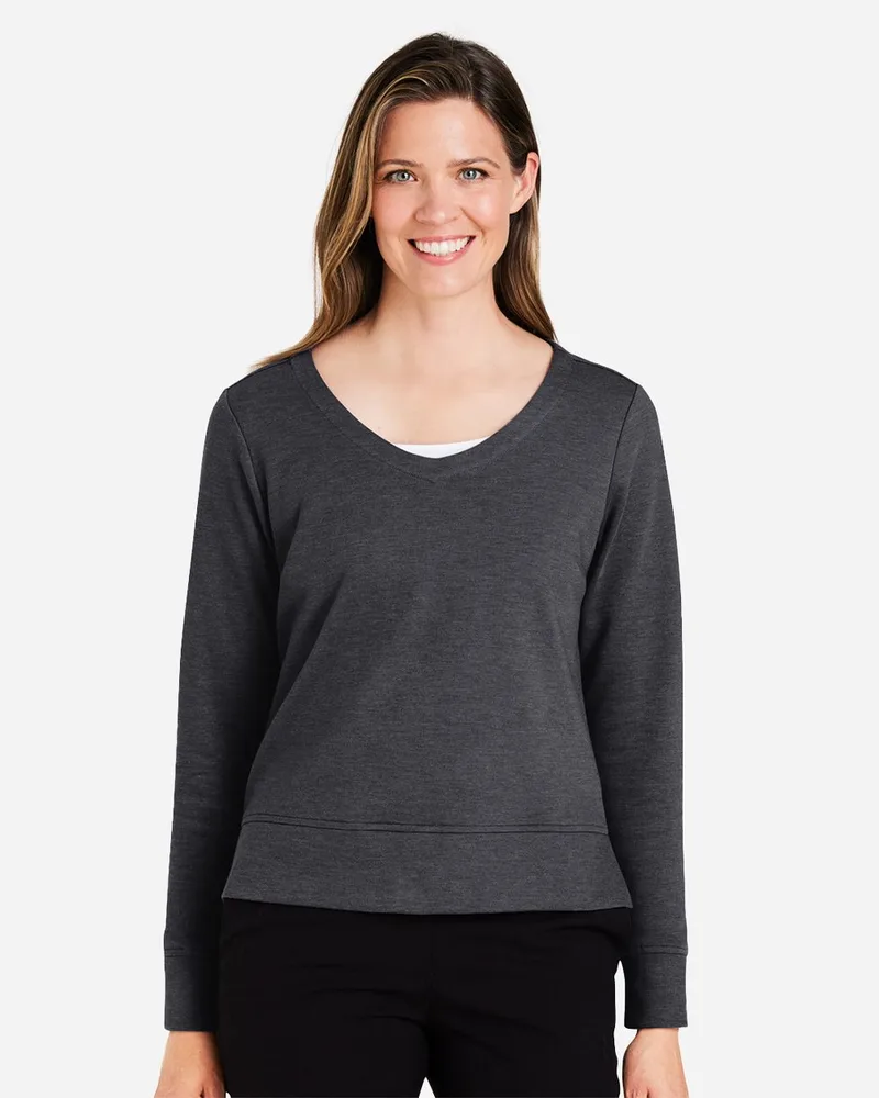 Devon and Jones® Women's New Classics® Charleston Pullover Shirt view 2