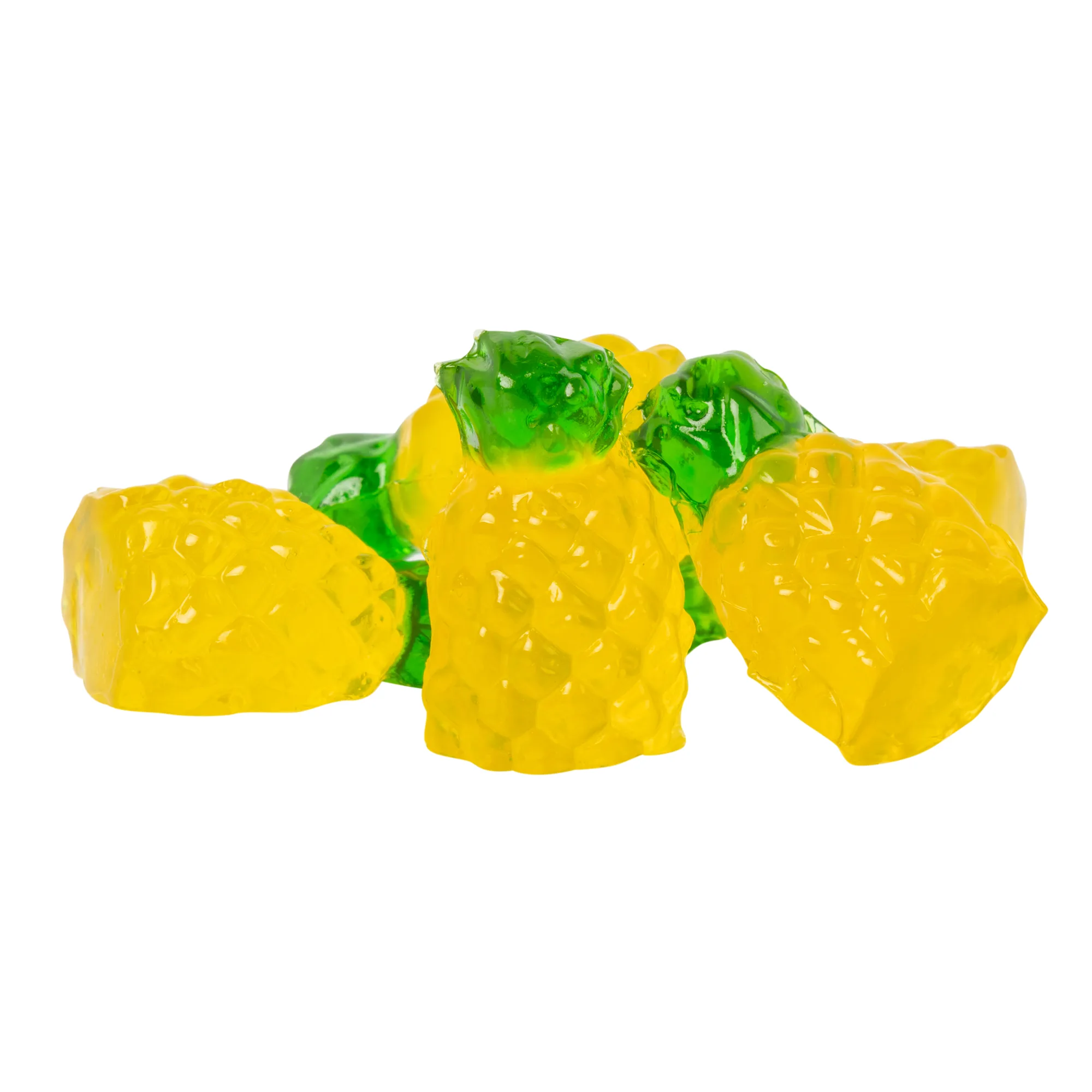 4 oz. ECO-Digibag™, Compostable & Full Color, 3D Gummy Pineapples view 3